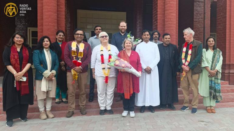  آئرلینڈ کی سفیر محترمہ مریم او’نیل اور ان کے وفد کا آرچ ڈایوسیس آف لاہور کا وزٹ