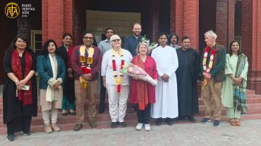  آئرلینڈ کی سفیر محترمہ مریم او’نیل اور ان کے وفد کا آرچ ڈایوسیس آف لاہور کا وزٹ