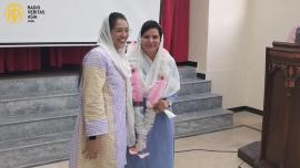  کیتھولک انسٹی ٹیوٹ، سینٹ جوزف کیتھیڈرل لالکورتی میں، سلسلہ وار بائبل اسٹڈی کی گیارہویں کلاس کا انعقاد 