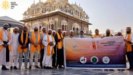 کیتھولک چرچ اور سکھ برادری کے رہنماؤں کی گوردوارہ پنجہ صاحب حسن ابدال میں امن کے لیے ملاقات