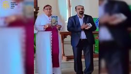 فضیلت مآب آرچ بشپ ڈاکٹر جوزف ارشد نے اپنے دستِ مبارک سے   ”کیتھولک ایمانی عقائد“کے عنوان سے نئی کتاب کی رونمائی کی۔